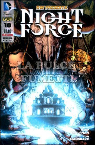 RW PRESENTA #    10 - NIGHT FORCE 1